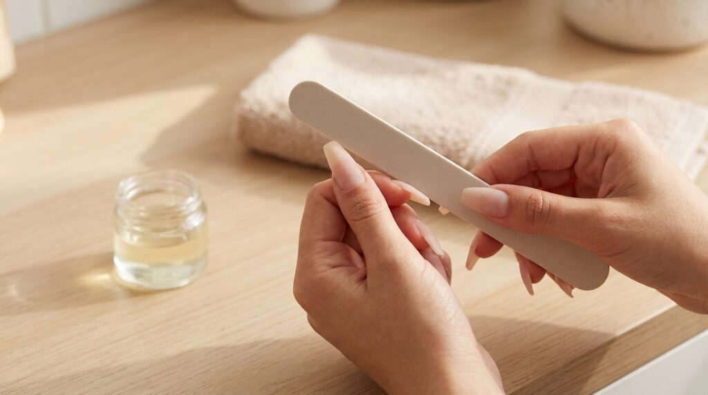 How to Shape Press-On Nails (Almond, Coffin, Square & More) 28 Coffin (Ballerina) Nails