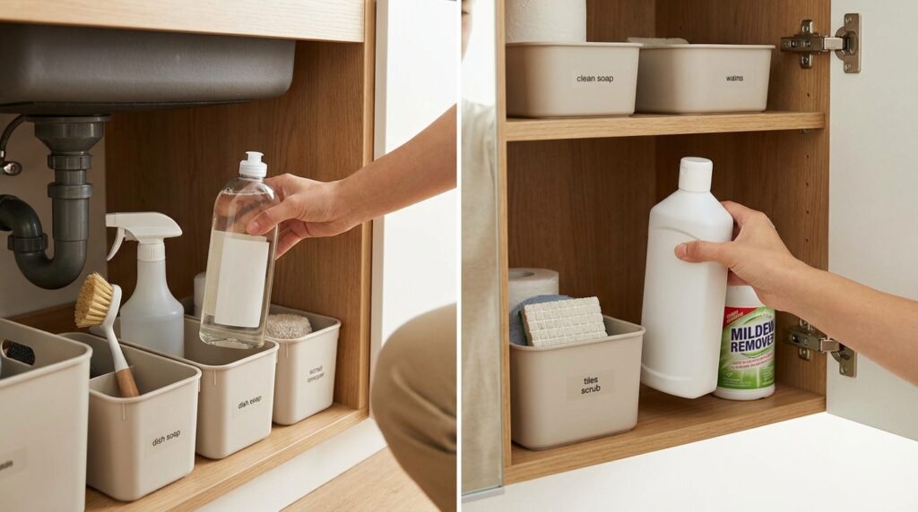 How to Safely Store Cleaning Products in a Small Home 28 Creating Smart Zones for Different Product Types