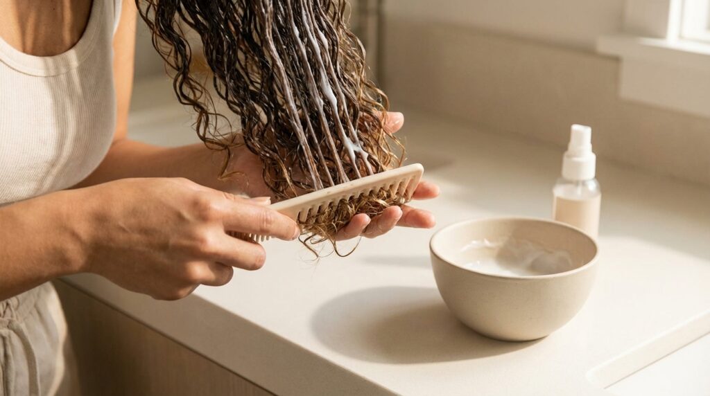 How to Build a Minimalist Haircare Routine on a Budget 28 Curly or textured hair