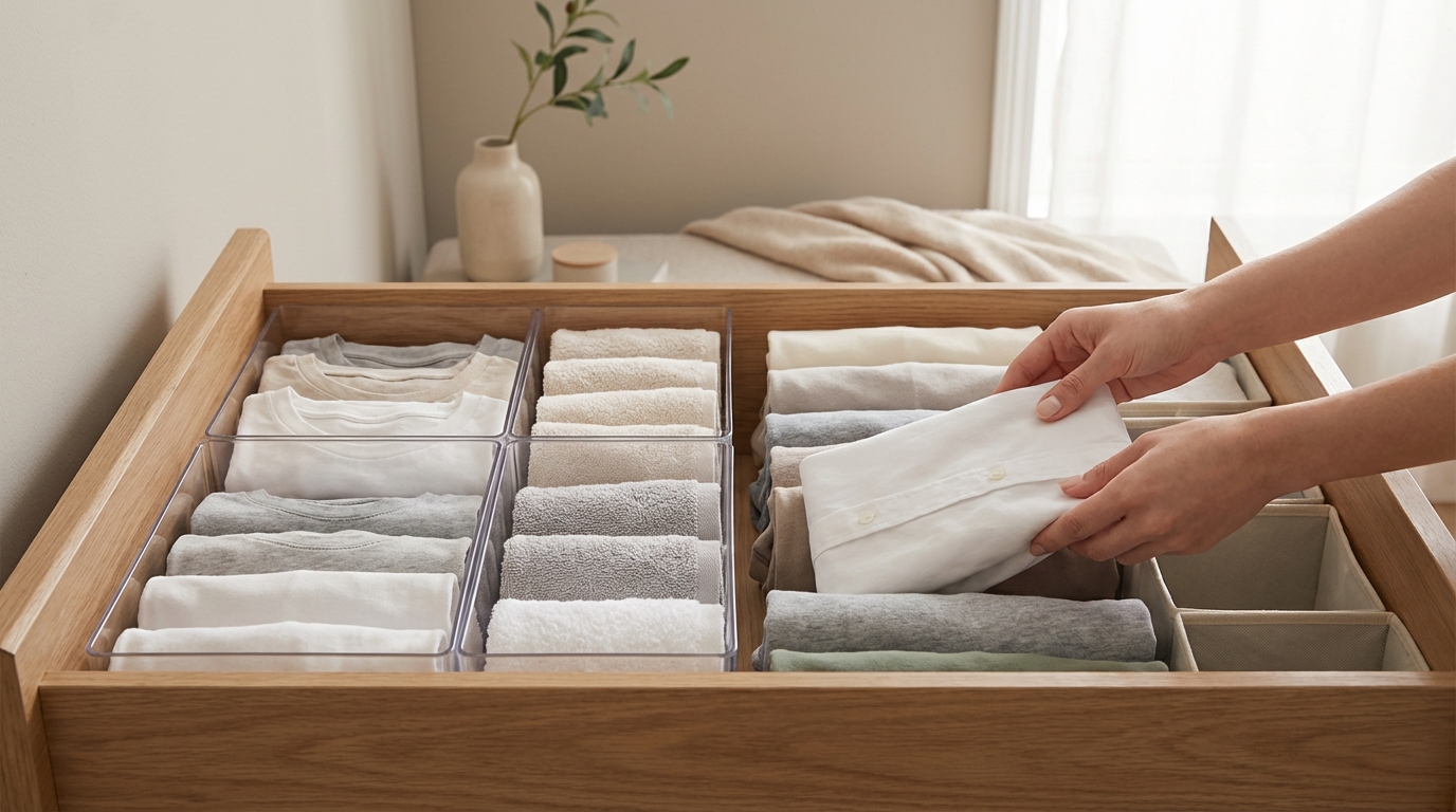 Drawer Dividers vs. Folding Methods: Which Helps More?
