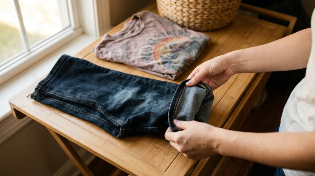 How to Make Old Clothes Feel “New” with Simple Tweaks 27 Flip It Inside Out