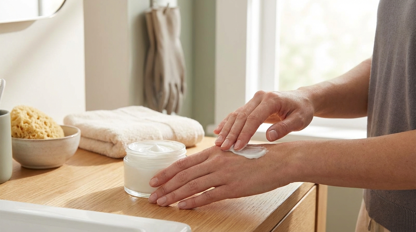 Hand Care Routine for People Who Wash Dishes a Lot