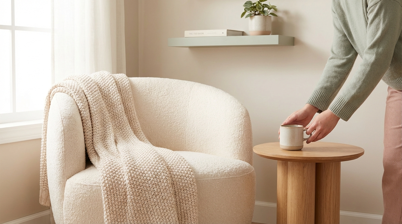 How to Create a Cozy Corner in a Tiny Living Room