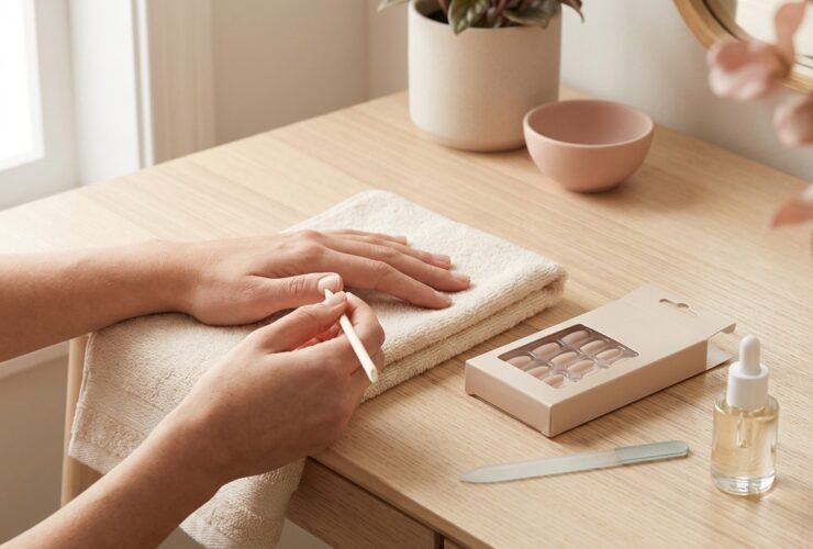 How to Do a Full DIY Manicure at Home Before Press-Ons