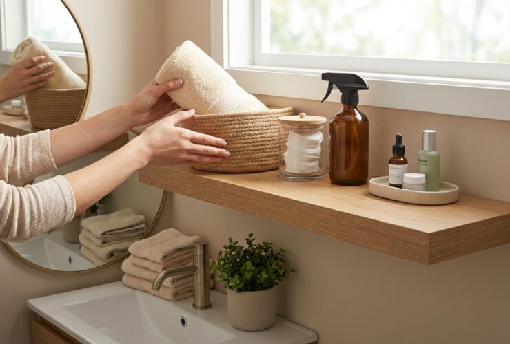 How to Organize a Tiny Bathroom with Almost No Storage 27 How to Organize a Tiny Bathroom with Almost No Storage