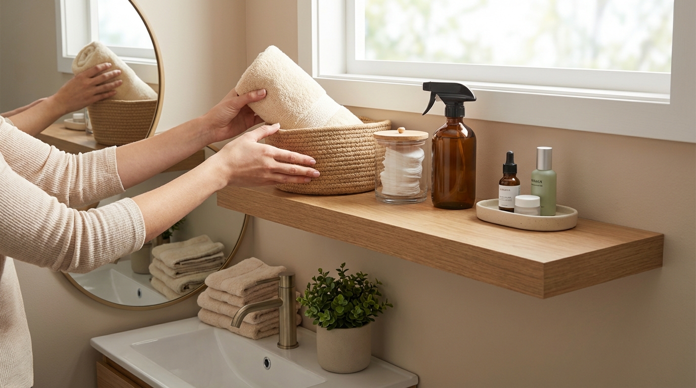 How to Organize a Tiny Bathroom with Almost No Storage 25 How to Organize a Tiny Bathroom with Almost No Storage