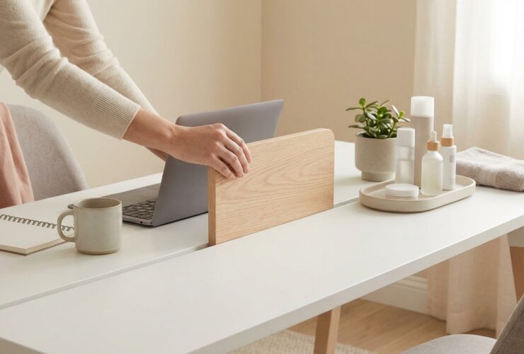 How to Separate Work and Relaxation Areas in One Room