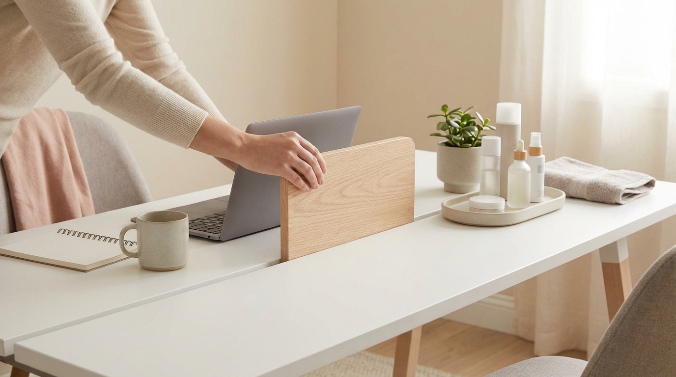 How to Separate Work and Relaxation Areas in One Room