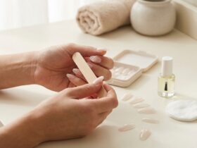 How to Shape Press-On Nails (Almond, Coffin, Square & More) 41 How to Shape Press-On Nails (Almond, Coffin, Square & More)