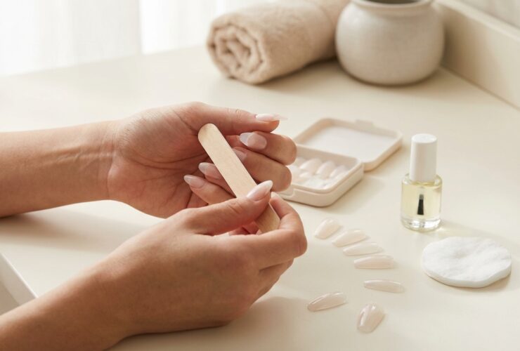 How to Shape Press-On Nails (Almond, Coffin, Square & More)