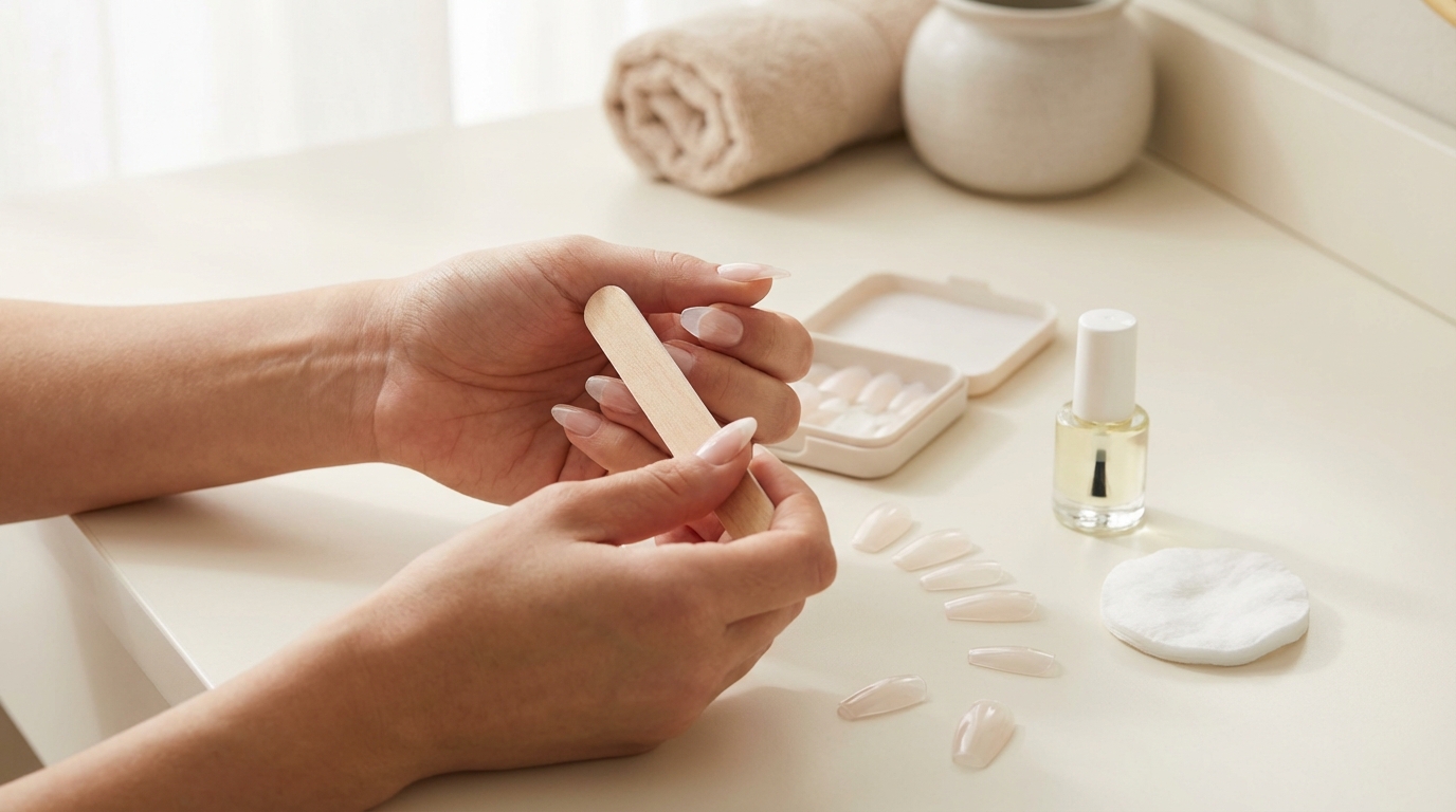 How to Shape Press-On Nails (Almond, Coffin, Square & More)