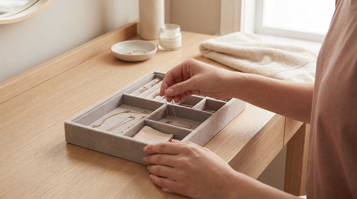 How to Store Jewelry to Avoid Tangles and Tarnish