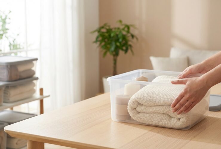 How to Store Seasonal Items (Blankets, Candles, Decor)