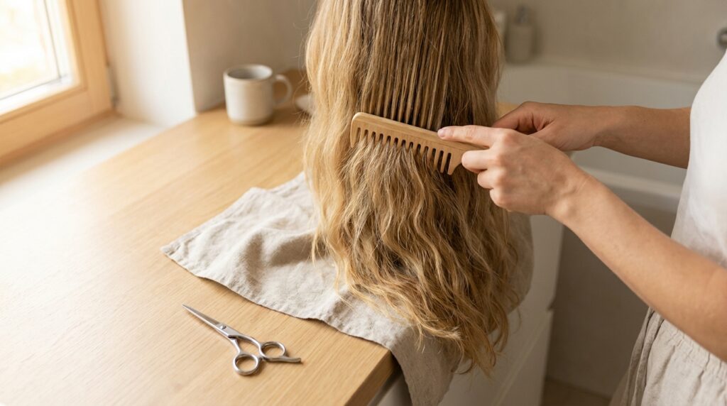 How to Trim Your Own Ends at Home (Non-Professional Guide) 26 How to Trim Your Own Ends Step by Step