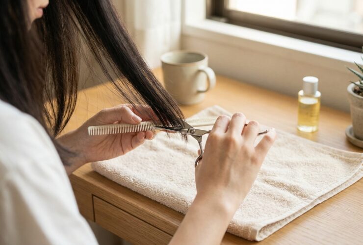 How to Trim Your Own Ends at Home (Non-Professional Guide) 59 How to Trim Your Own Ends at Home (Non-Professional Guide)