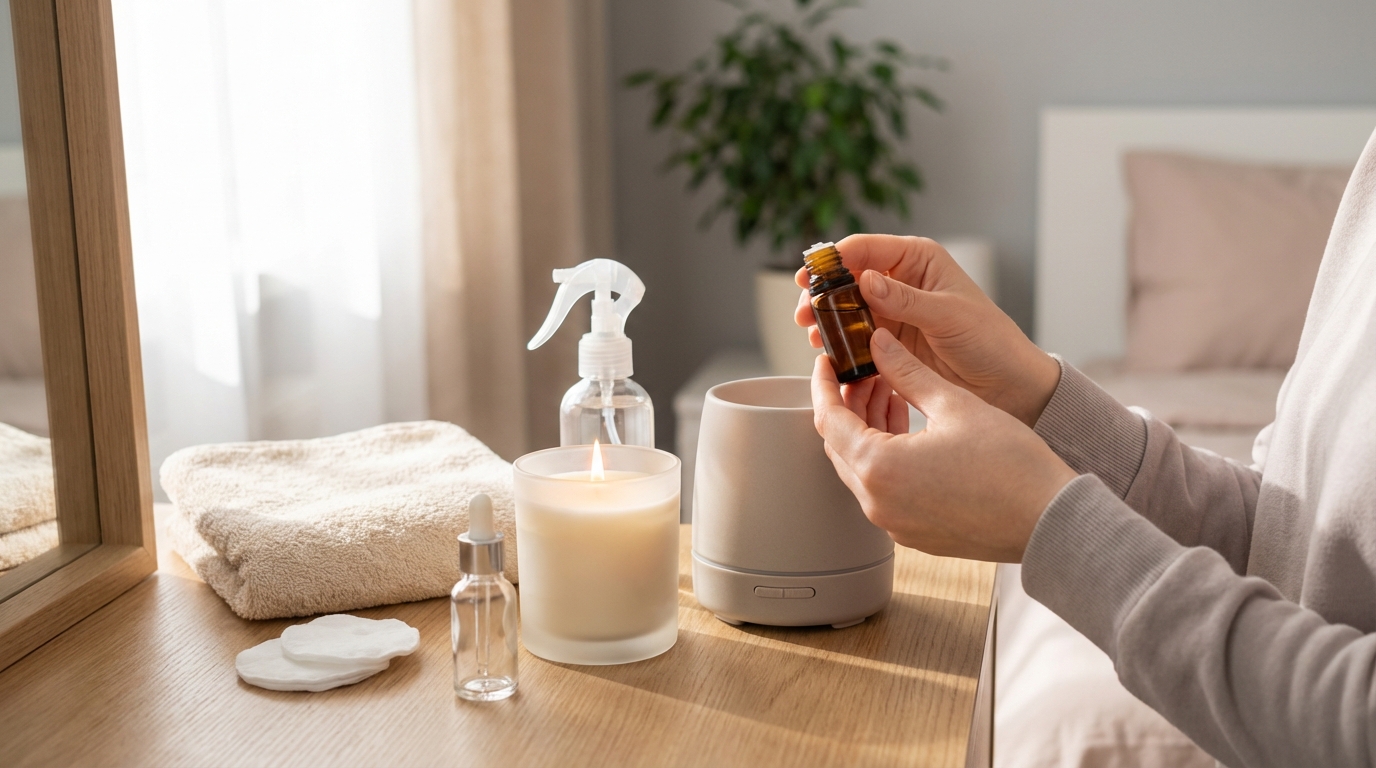 How to Use Scent (Candles, Sprays, Oils) in Your Self-Care Routine