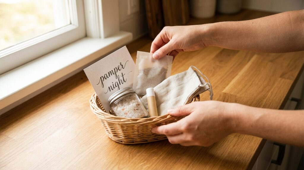 Budget-Friendly Gift Ideas for Your Best Friend 27 Option: DIY Spa Basket