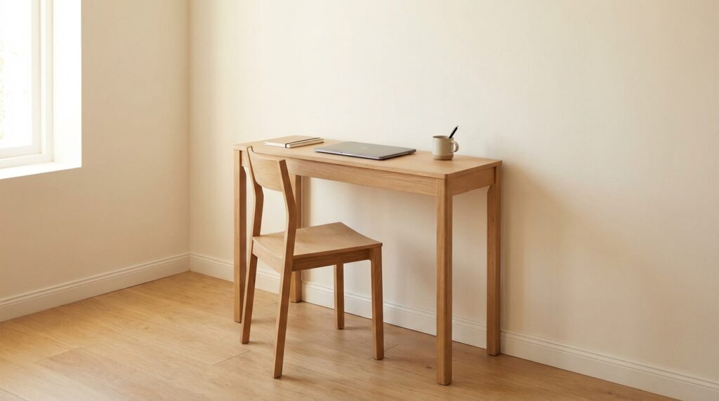 Best Small Desks for Tight Spaces 27 Option: Slim Writing Desk