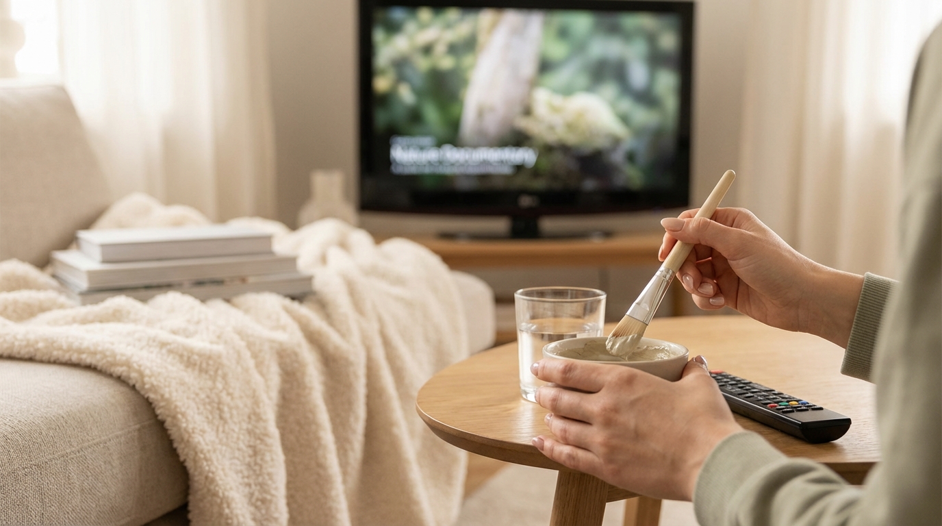 Self-Care Ideas You Can Do While Watching TV