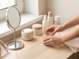 Simple Ideas for a Tiny Vanity or Makeup Corner 44 Simple Ideas for a Tiny Vanity or Makeup Corner