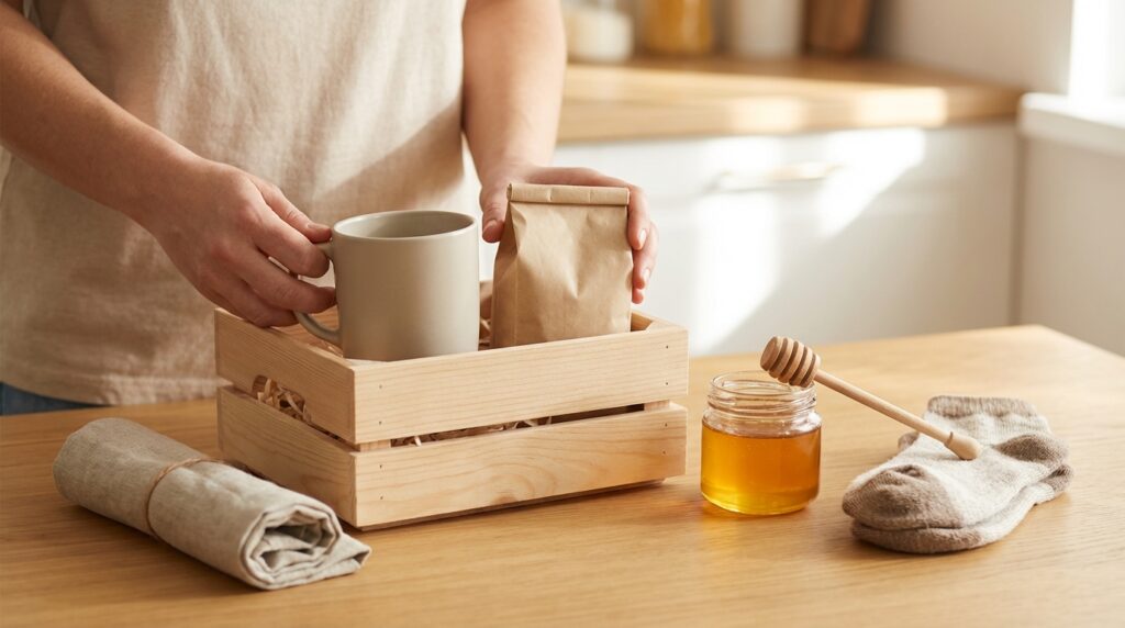 How to Build a “Save & Care” Gift Box from Small Items 26 Step-by-Step: Putting It All Together