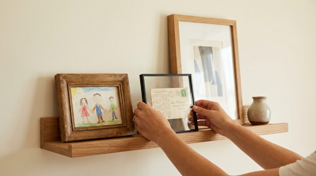 Simple Decor Swaps That Make Home Feel More “You” 27 Wall Decor: Less Matching, More Meaning