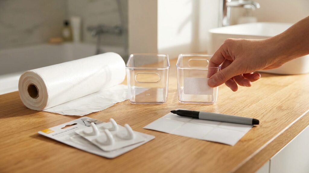 How to Organize a Tiny Bathroom with Almost No Storage 26 What You'll Need