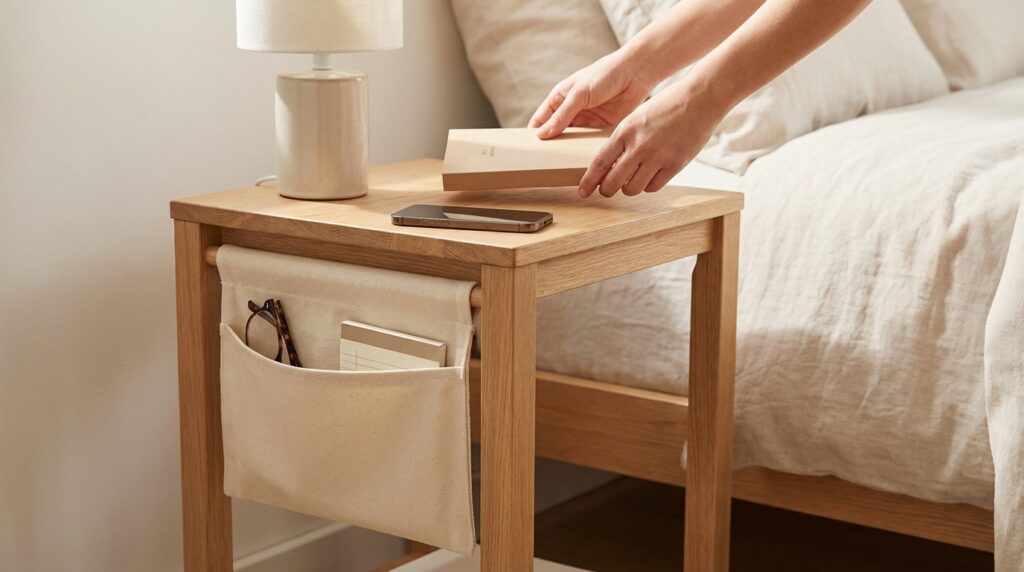 How to Keep Your Nightstand from Becoming a Catch-All 29 What if my nightstand is really small?
