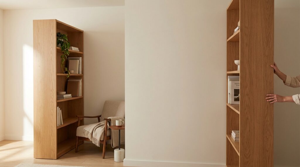 How to Create a Cozy Corner in a Tiny Living Room 29 What if there's literally no corner available?